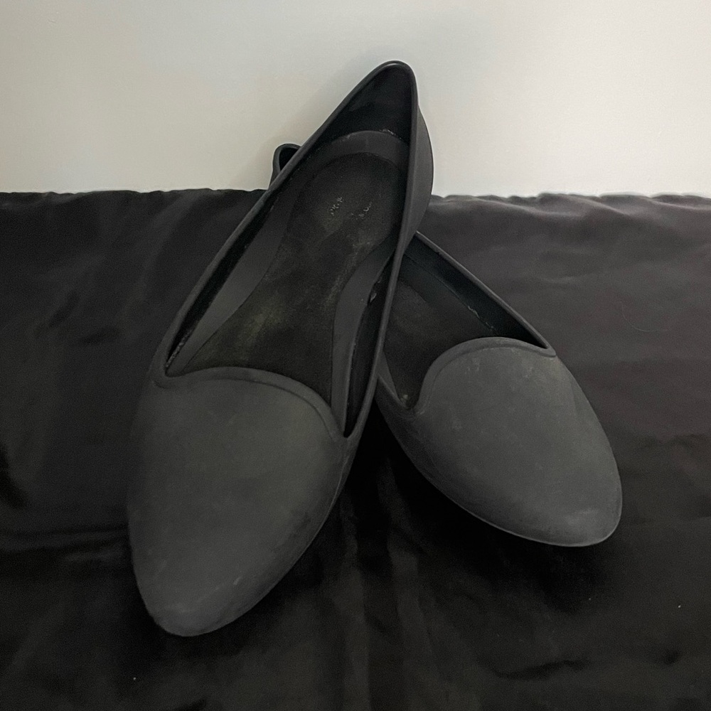 Crocs Eve Pointed Toe Rubber Ballet Flat